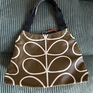 Orla Kiely Waxed Canvas Bag